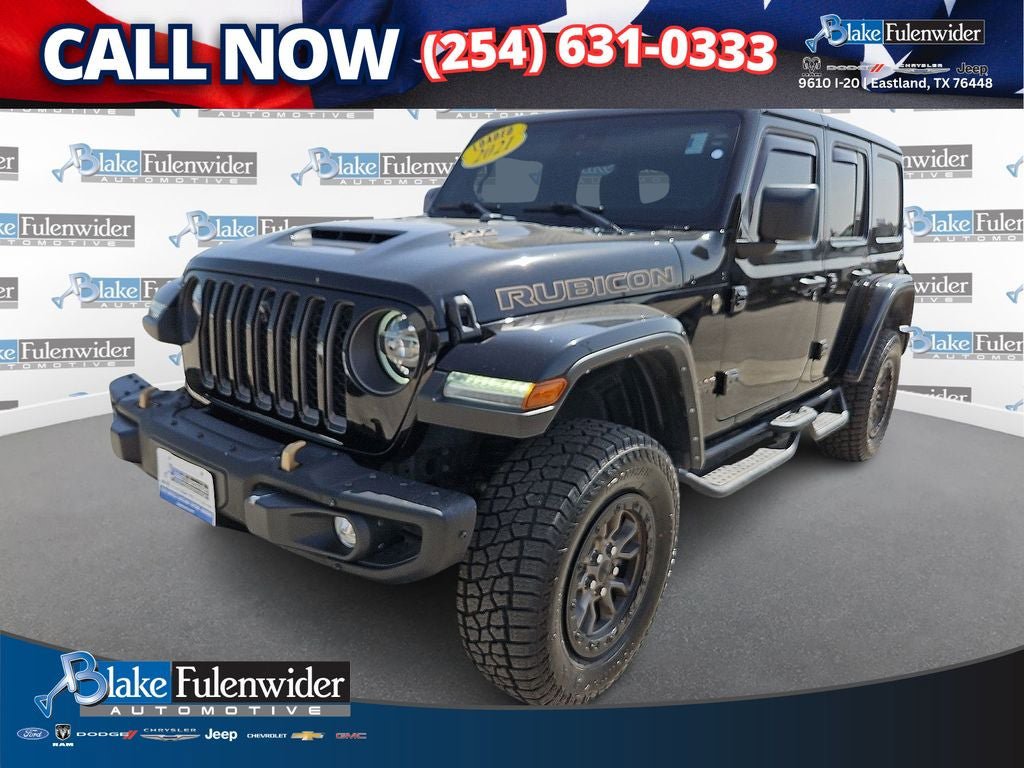 Used 2021 Jeep Wrangler Unlimited Rubicon w/ Trailer Tow Package
