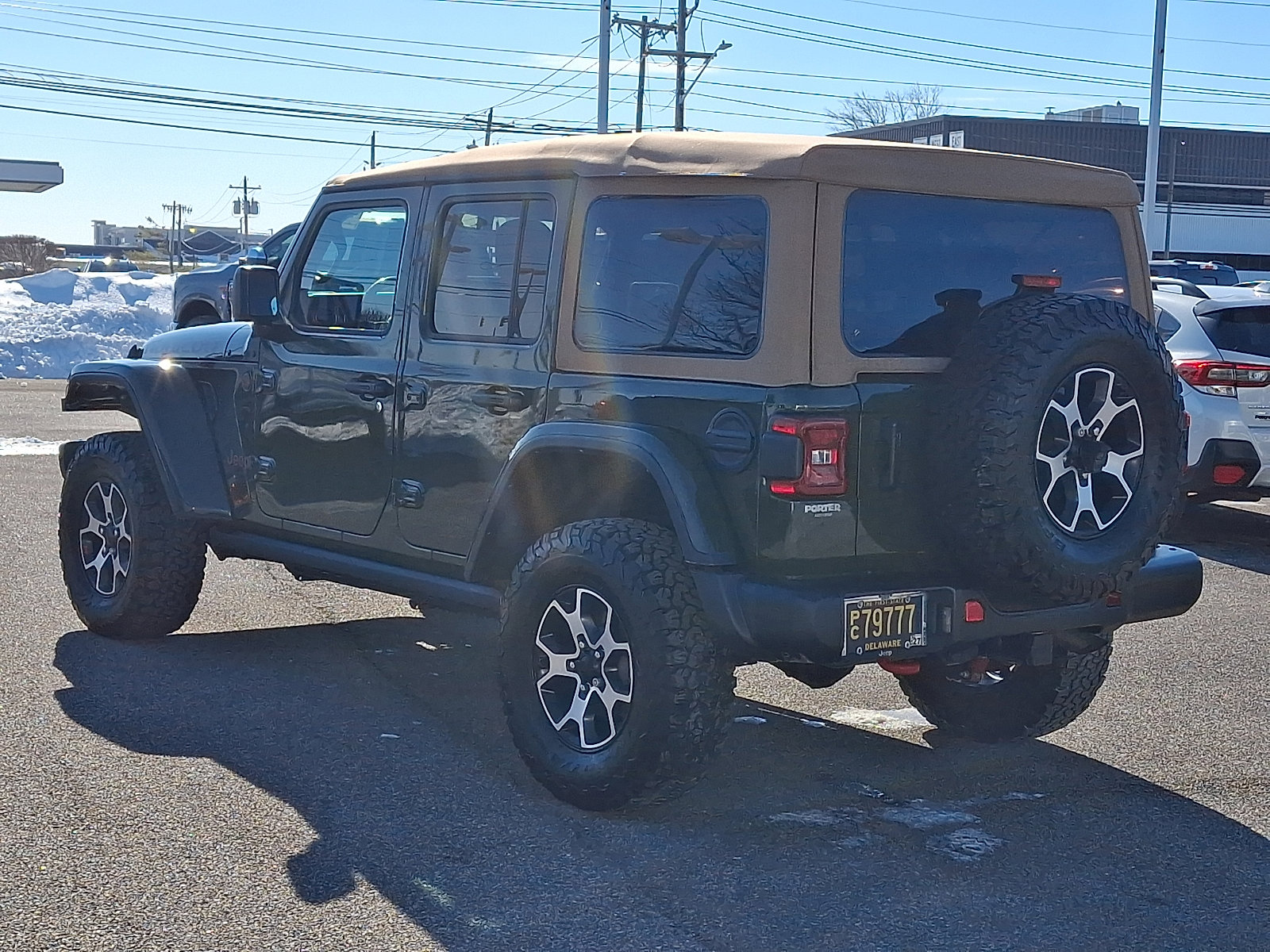 Used 2022 Jeep Wrangler Unlimited Rubicon w/ Steel Bumper Group image 7