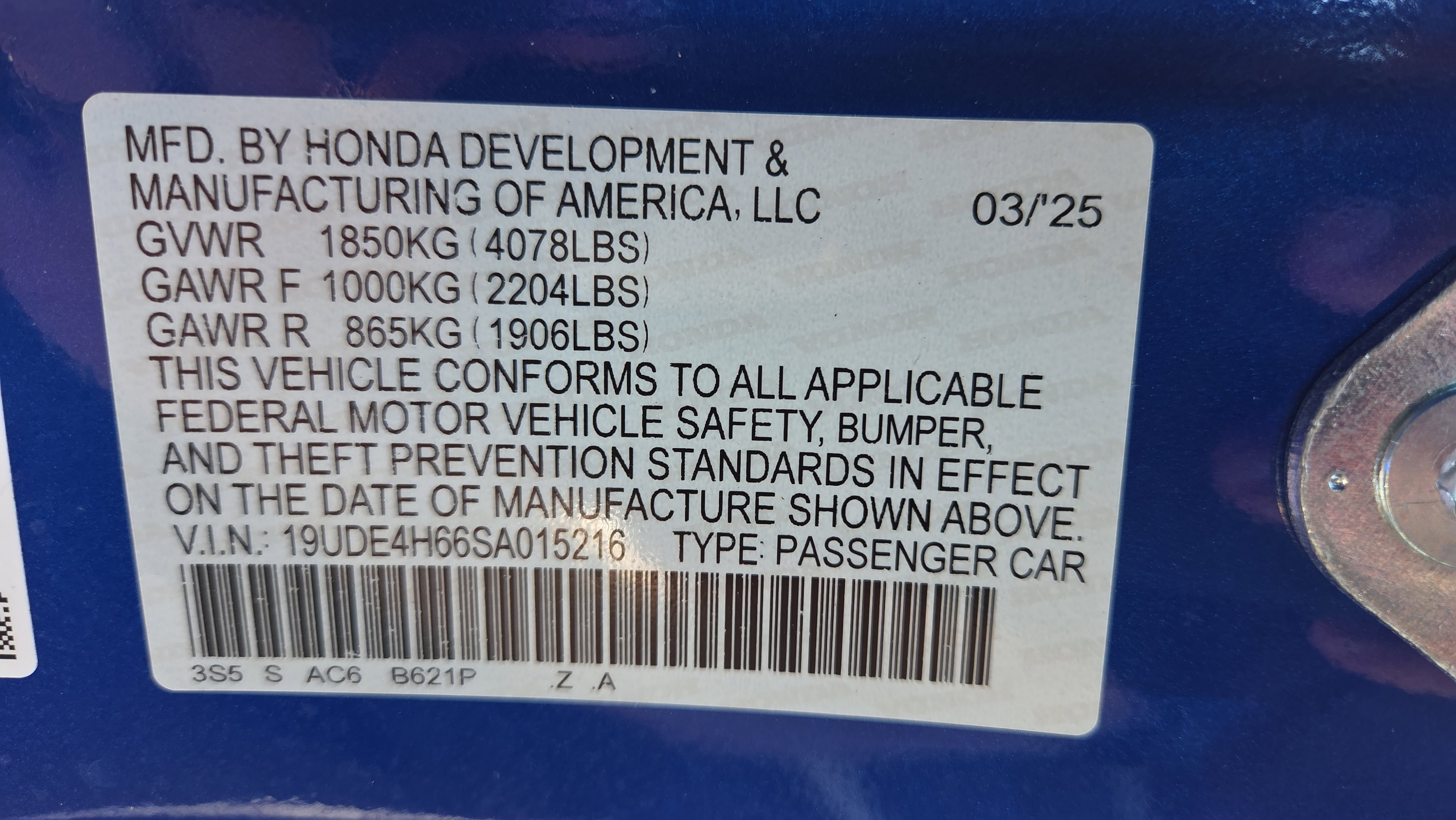 Certified 2025 Acura Integra A-Spec image 26