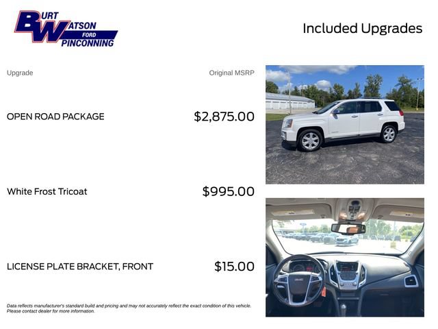 Used 2016 GMC Terrain SLT w/ Open Road Package FWD image 4