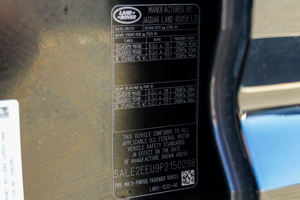 Used 2023 Land Rover Defender 110 X-Dynamic SE AWD/4WD image 61