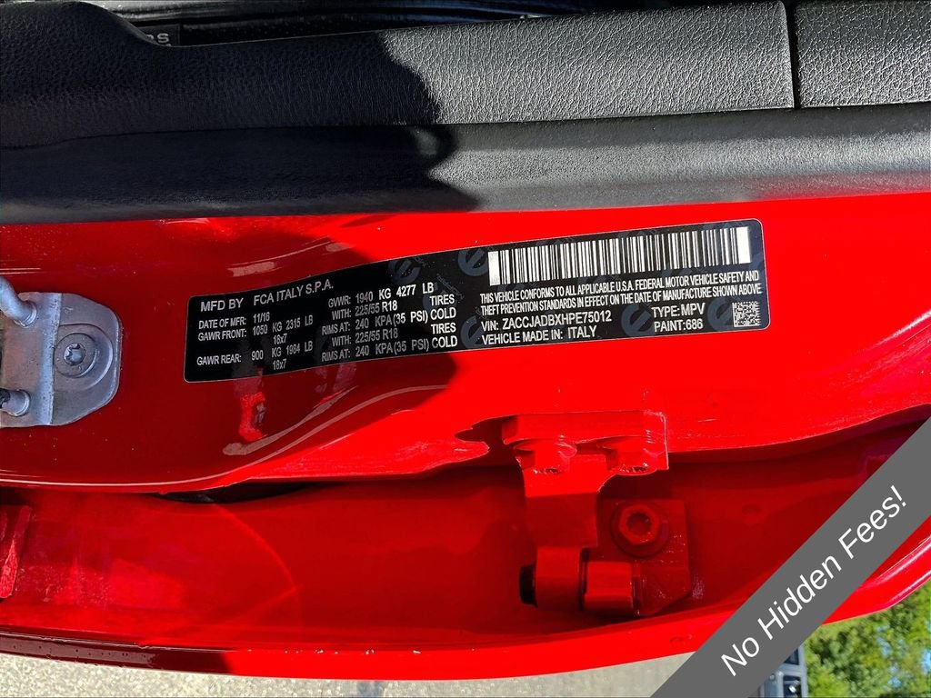 Used 2017 Jeep Renegade Limited FWD image 28