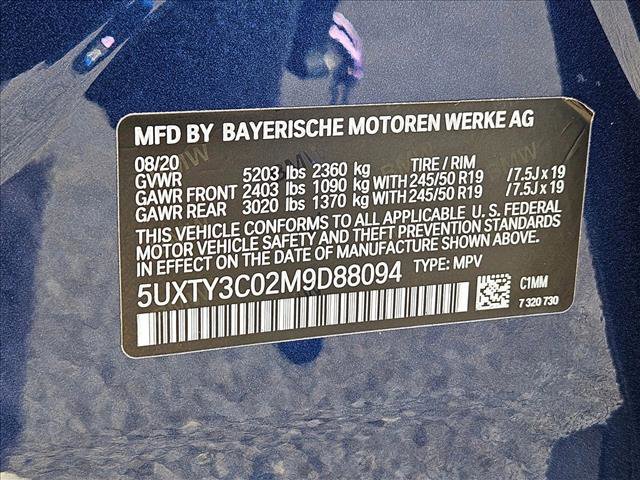 Used 2021 BMW X3 sDrive30i w/ Premium Package image 25