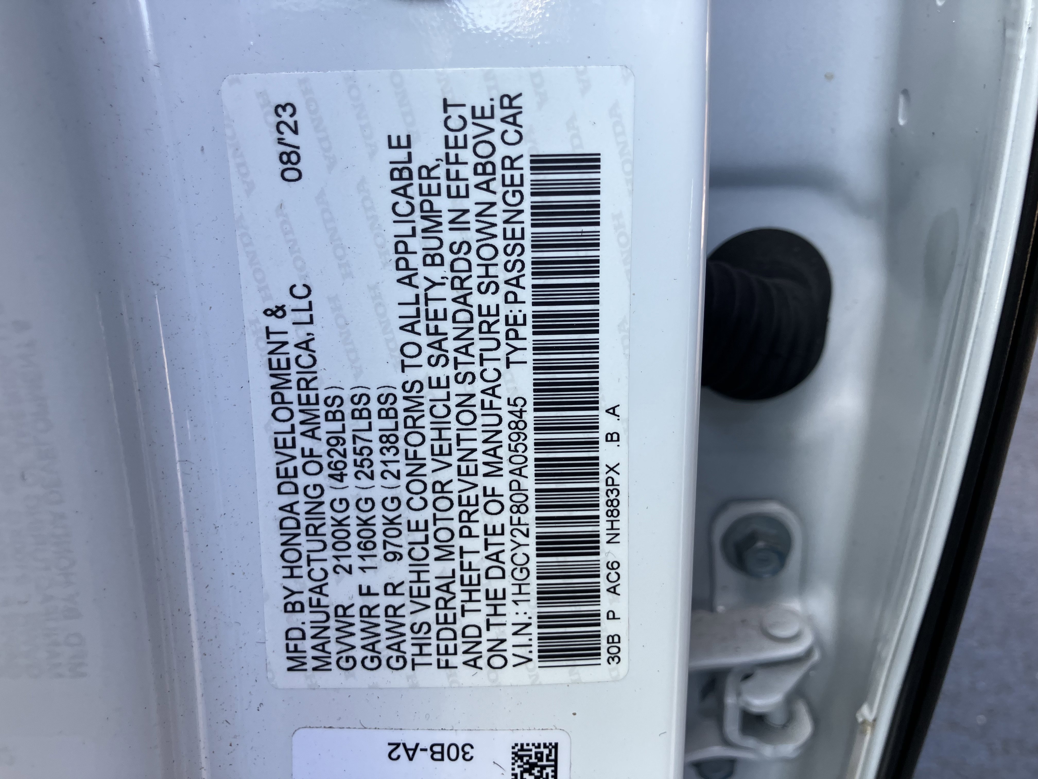 Certified 2023 Honda Accord Touring image 38