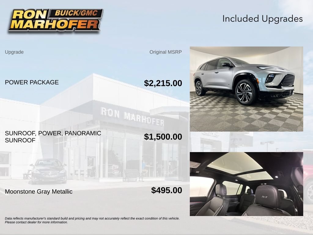 New 2026 Buick Enclave Sport Touring w/ Power Package FWD image 6