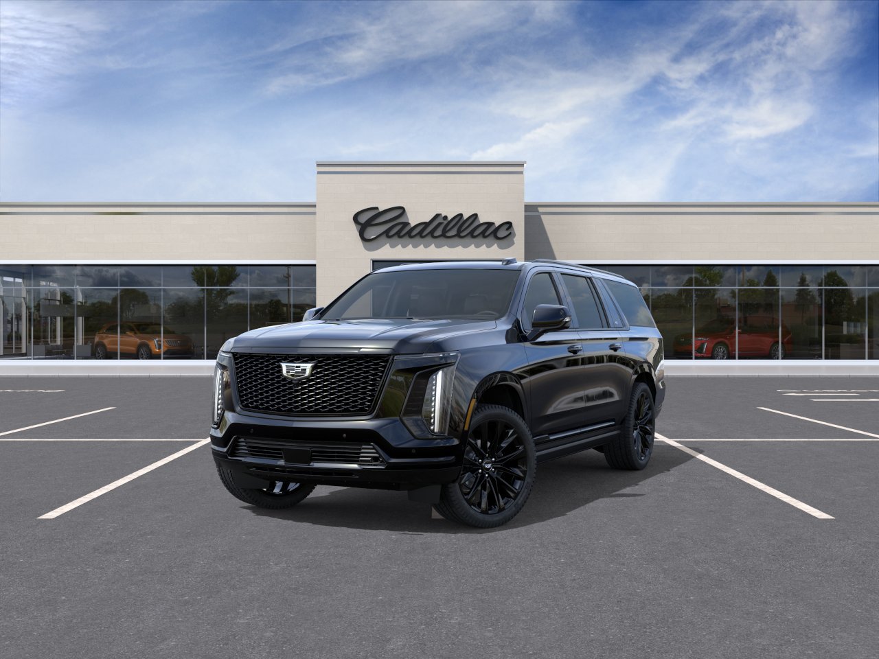 New 2026 Cadillac Escalade ESV Platinum Sport w/ LPO, ONYX Package AWD/4WD image 8