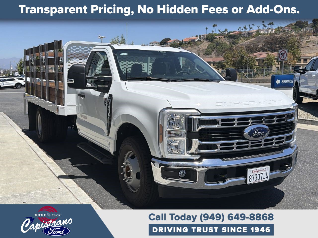 Used 2025 Ford F350 XL w/ XL Chrome Package RWD image 9