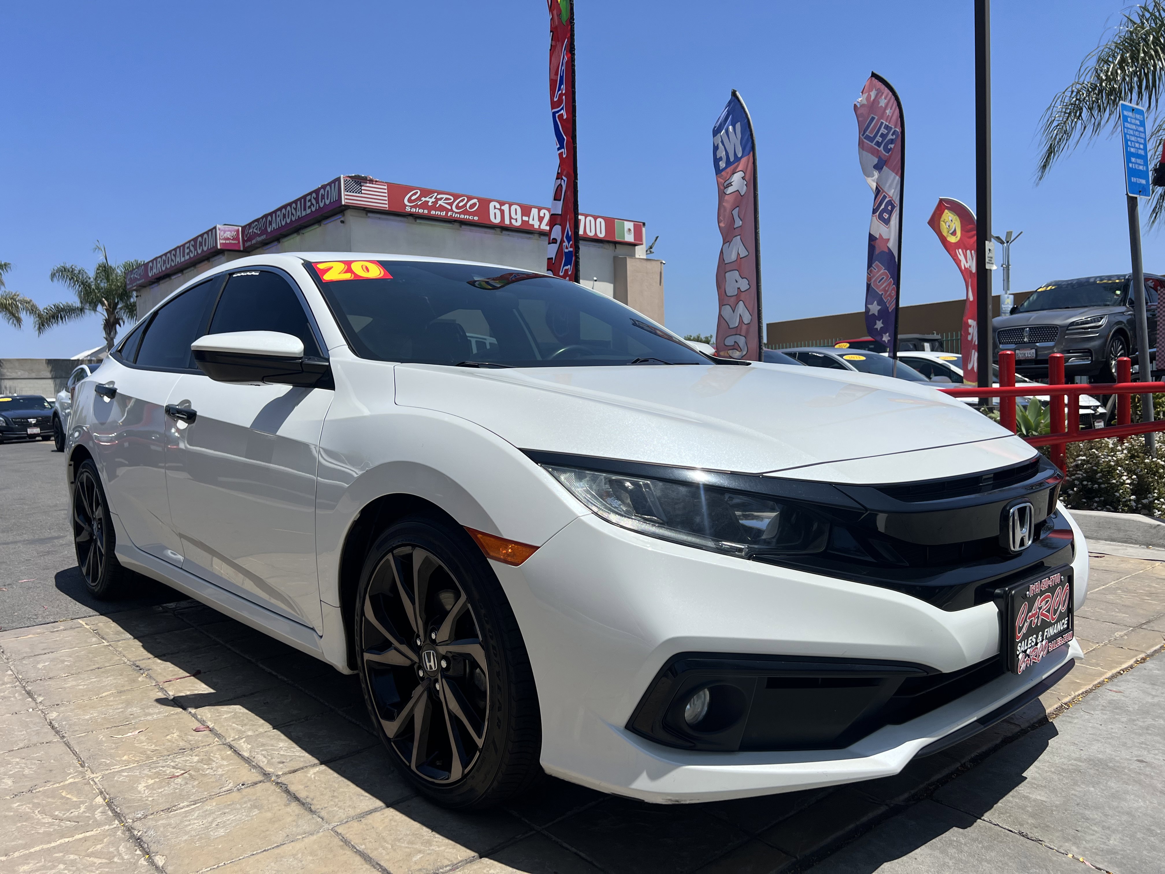 Used 2020 Honda Civic Sport