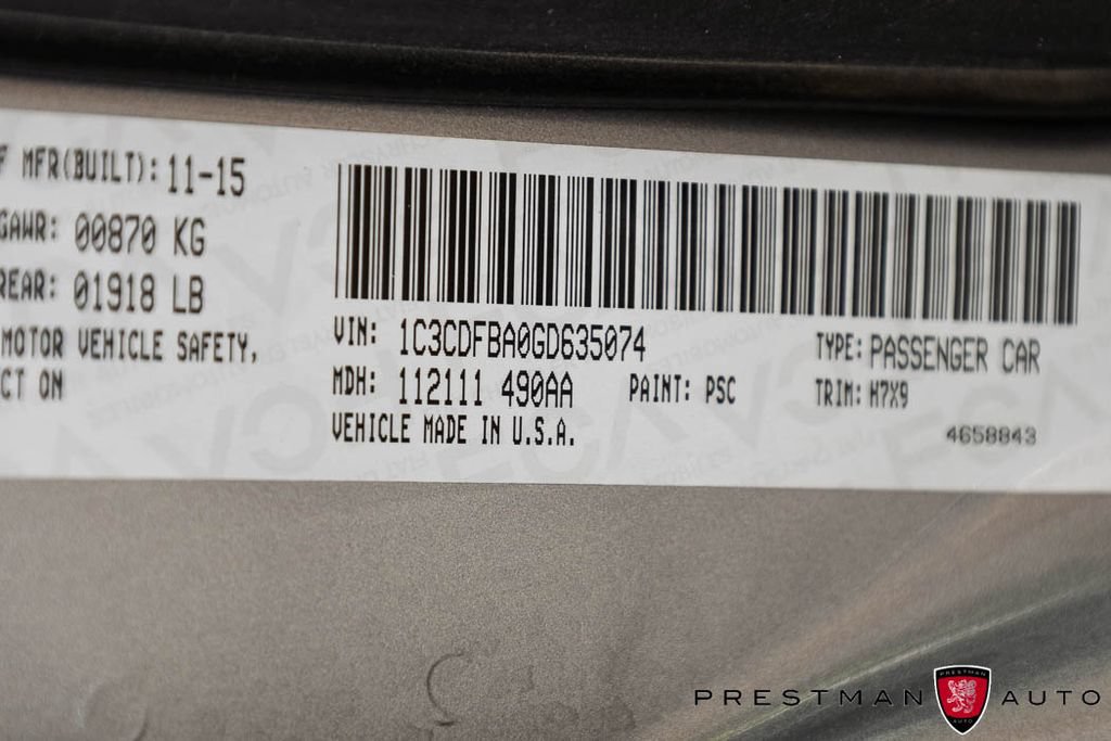 Used 2016 Dodge Dart SXT FWD image 20