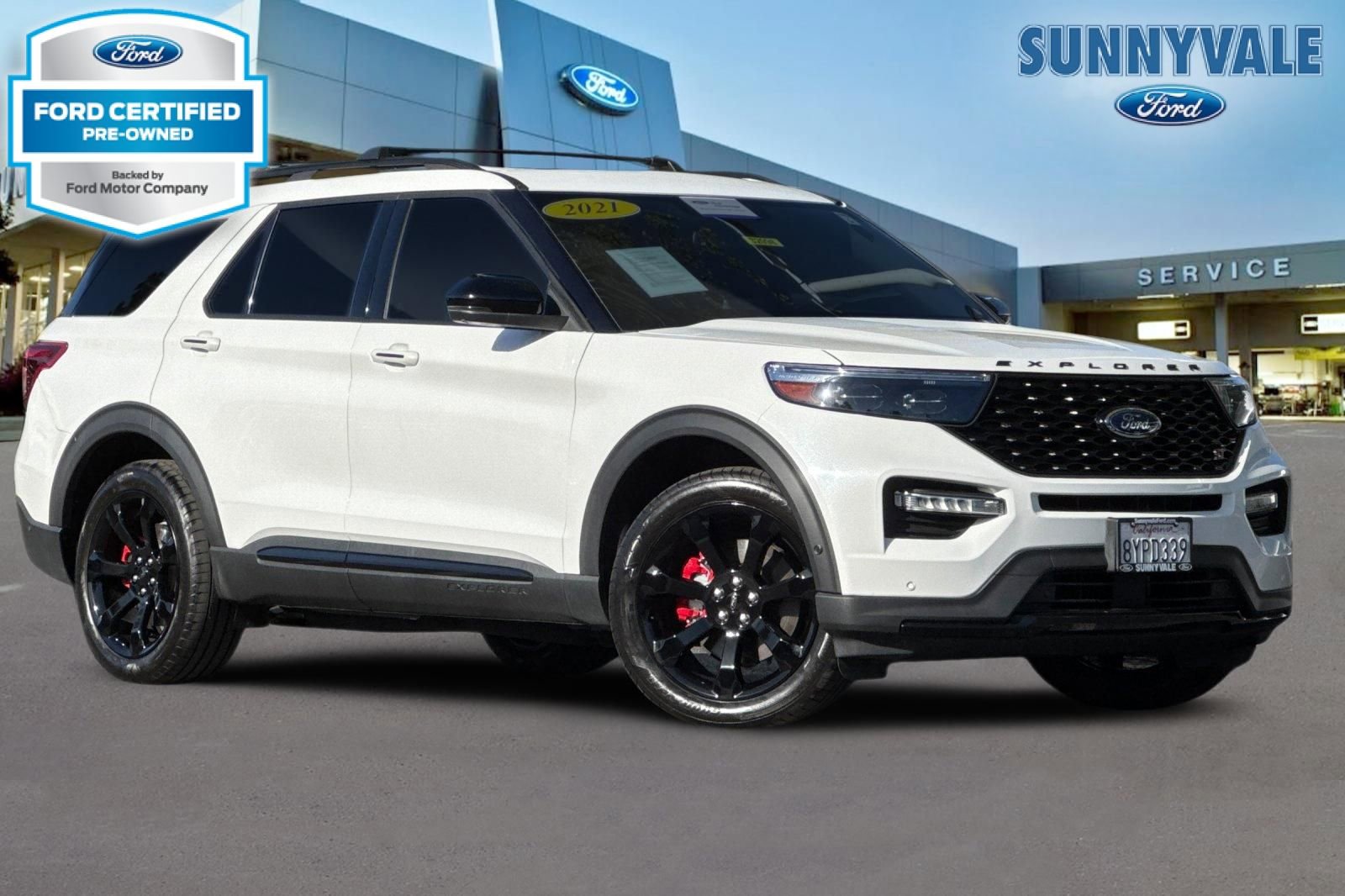 Certified 2021 Ford Explorer ST w/ Equipment Group 401A image 1