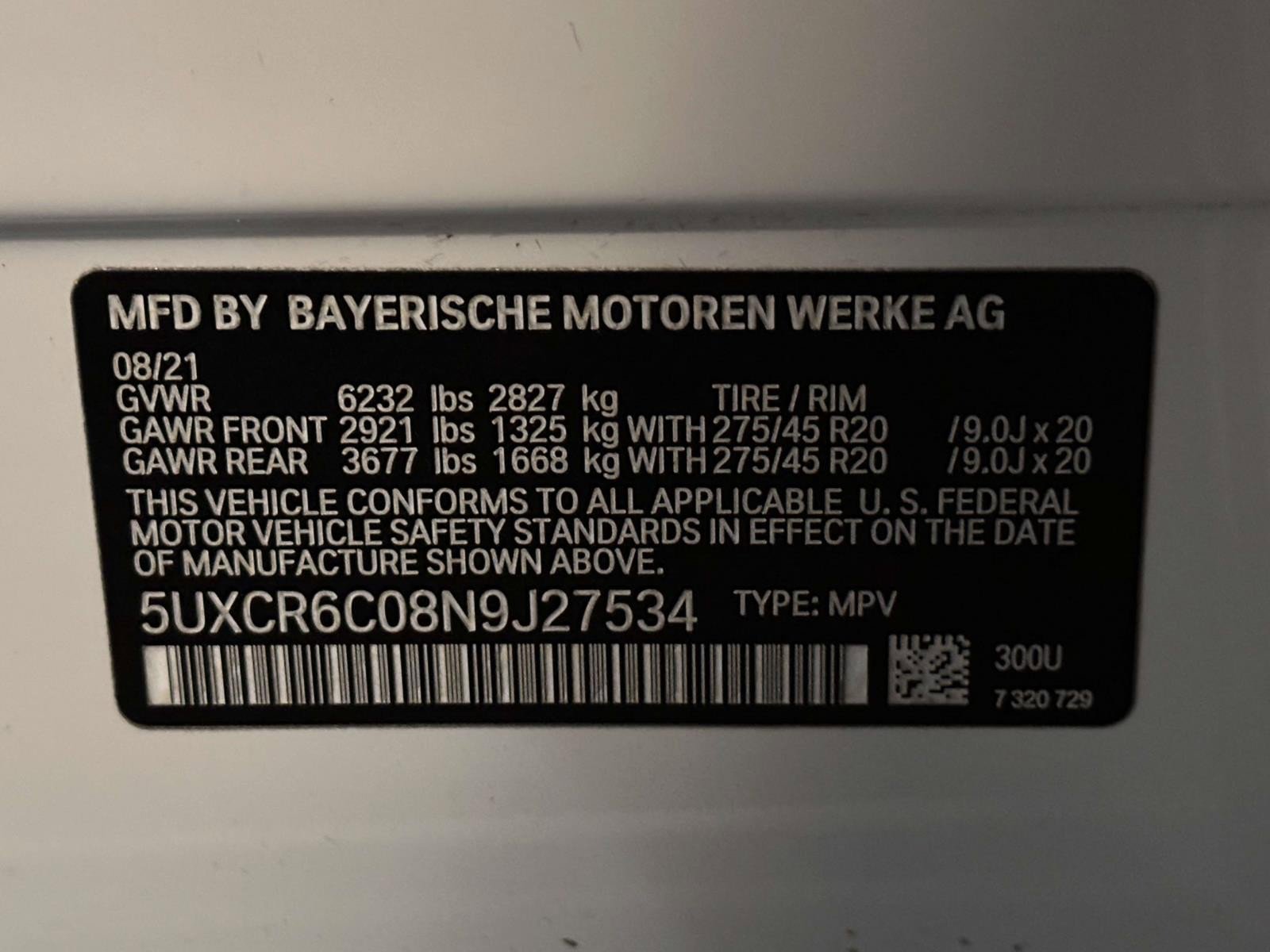 Used 2022 BMW X5 xDrive40i w/ Climate Comfort Package image 32