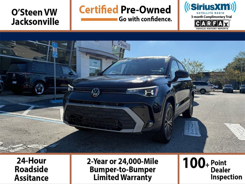 Certified 2025 Volkswagen Taos SE w/ Panoramic Sunroof Package