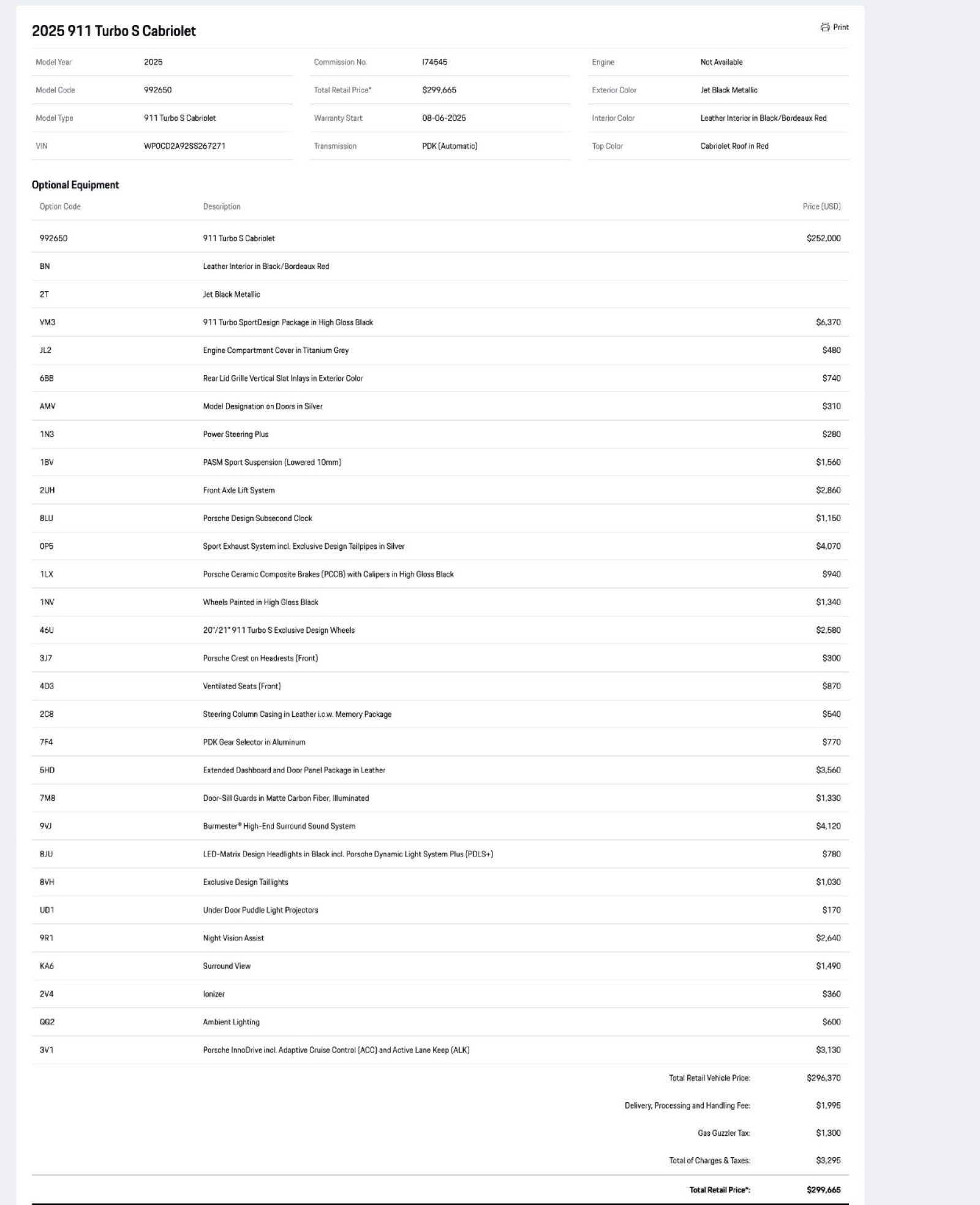 Used 2025 Porsche 911 Turbo image 36