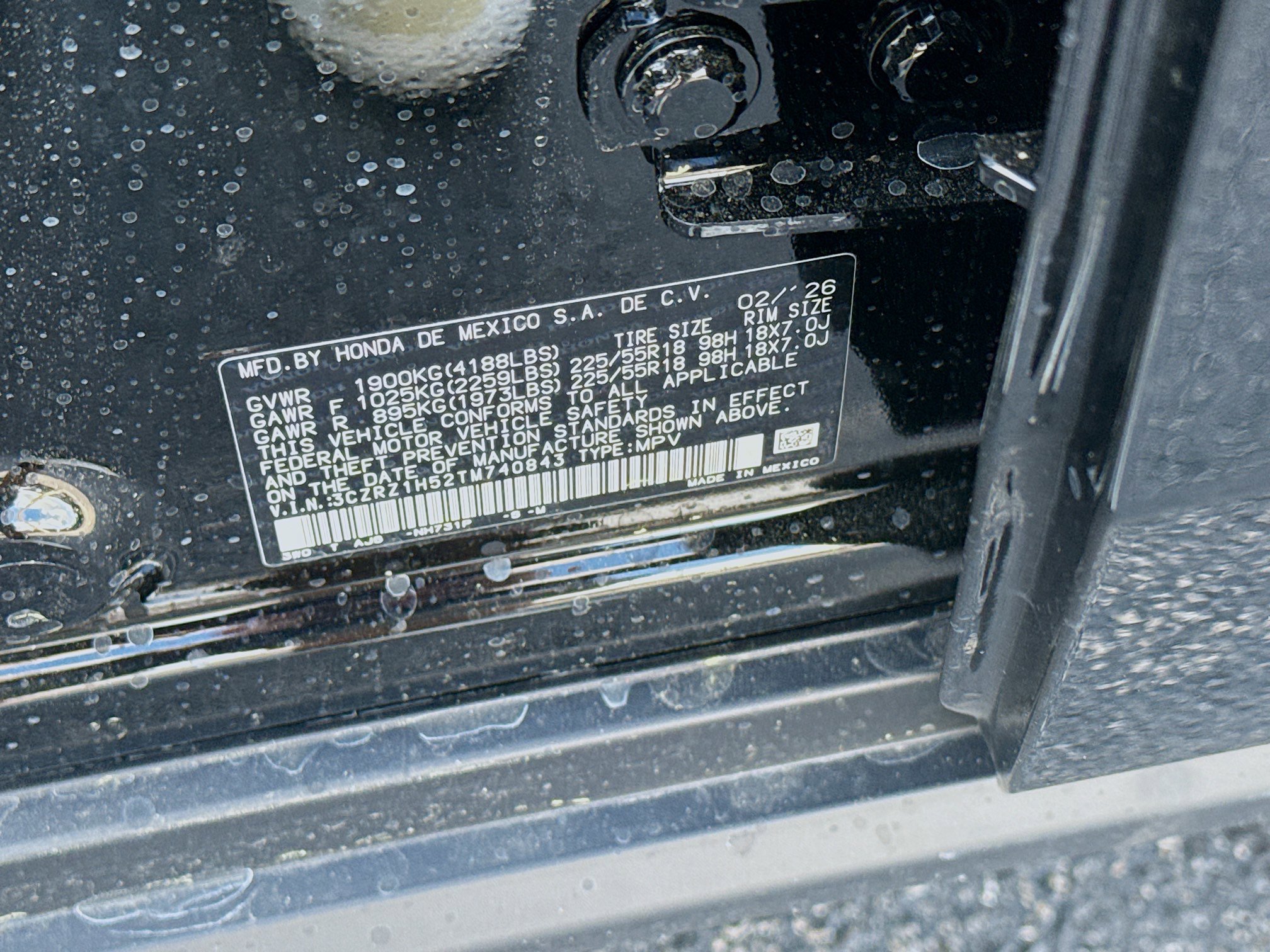 New 2026 Honda HR-V Sport image 26