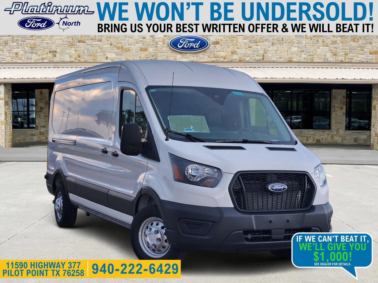 New 2025 Ford Transit 250 148 Medium Roof Extended AWD w/ Load Area Protection Package