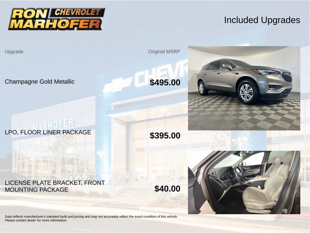 Used 2020 Buick Enclave Essence w/ LPO, Floor Liner Package FWD image 6