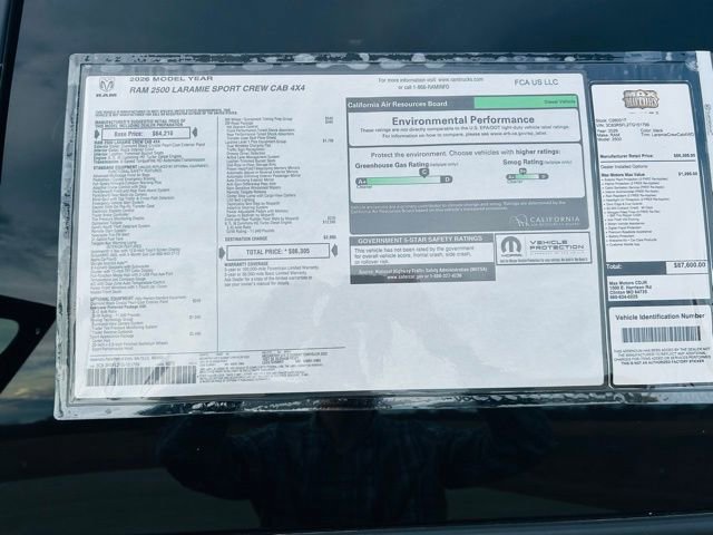 New 2026 RAM 2500 Laramie w/ Sport Appearance Package image 18