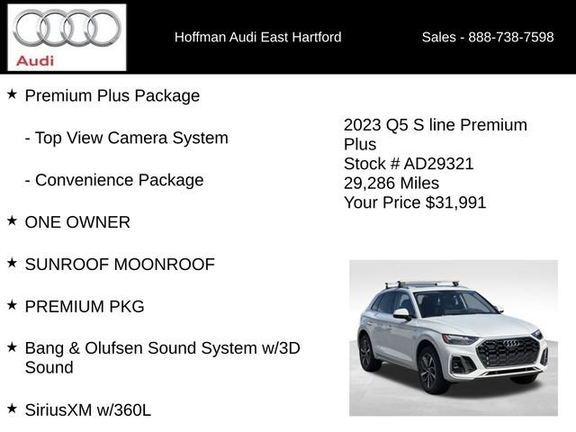 Certified 2023 Audi Q5 2.0T Premium Plus w/ Premium Plus Package AWD/4WD image 18