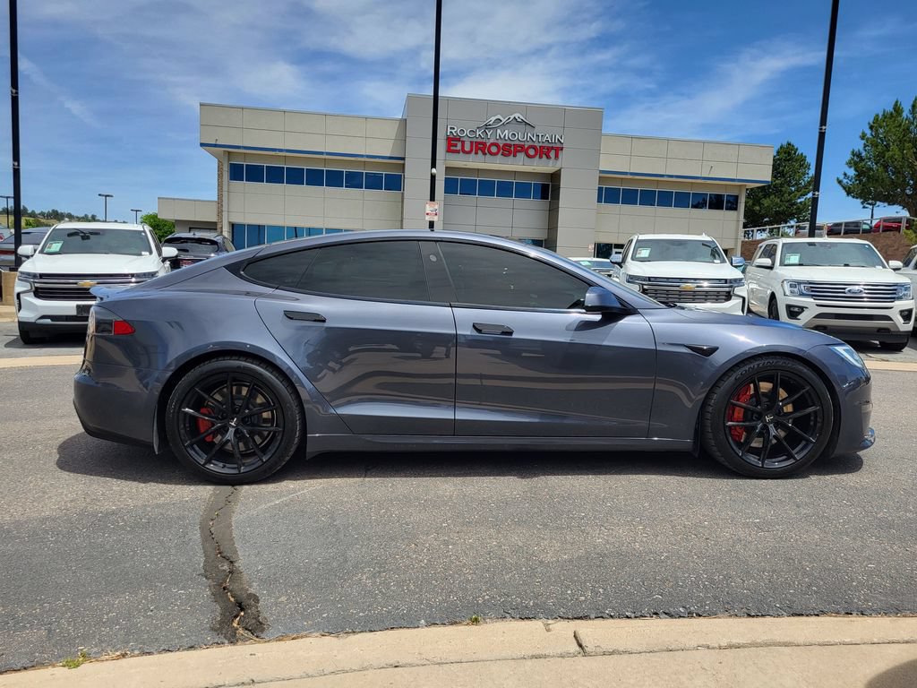 Used 2021 Tesla Model S Plaid AWD/4WD image 3