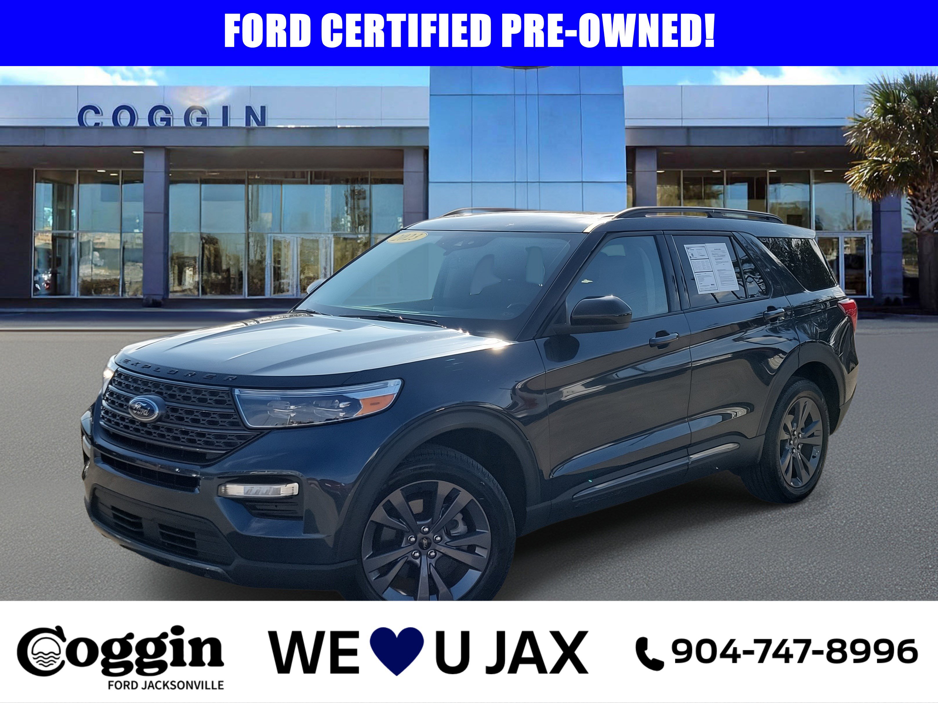 Certified 2023 Ford Explorer XLT w/ Equipment Group 202A