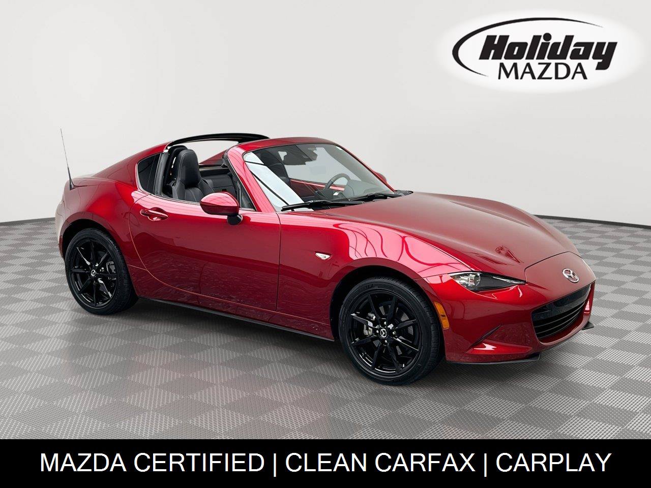Used 2021 MAZDA MX-5 Miata RF Grand Touring RWD image 1