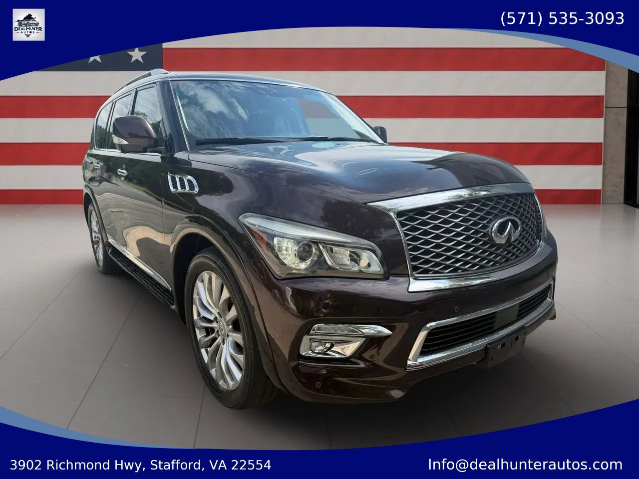 Used 2016 INFINITI QX80 4WD w/ 22" Wheel Package image 4
