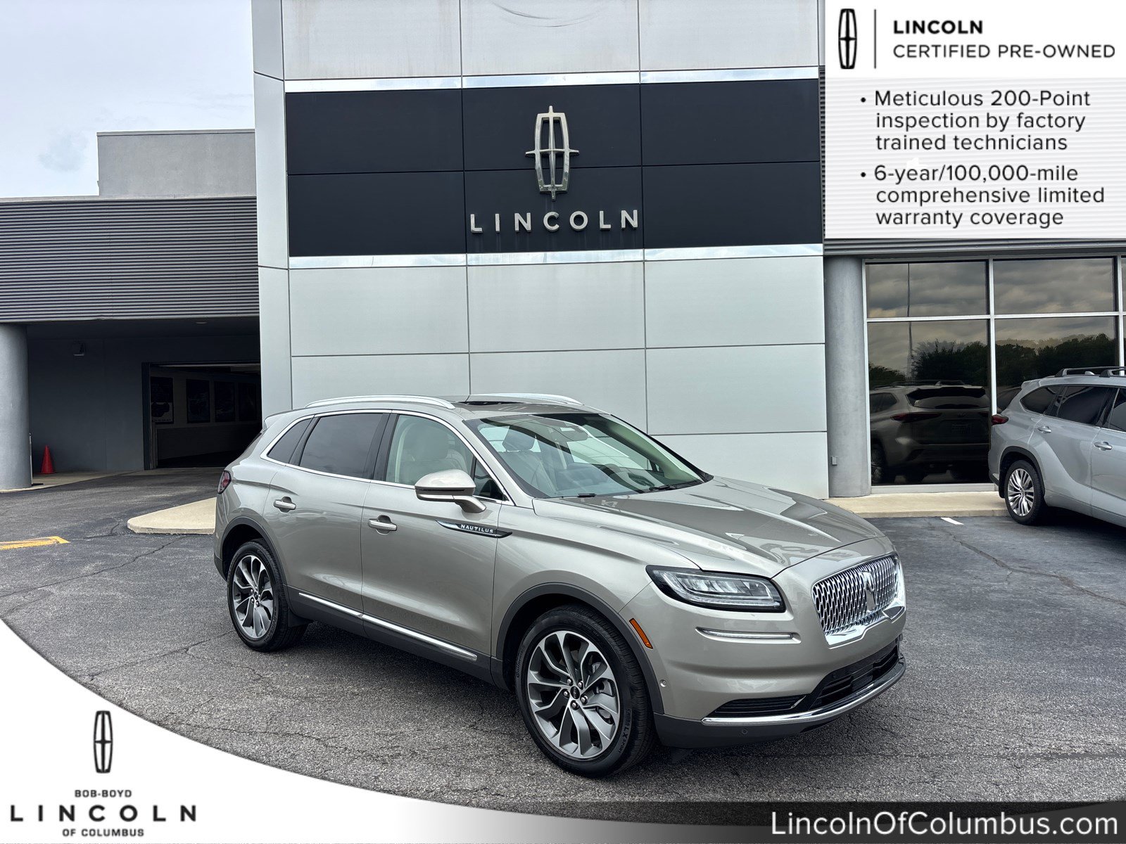 Certified 2023 Lincoln Nautilus Reserve w/ Equipment Group 201A