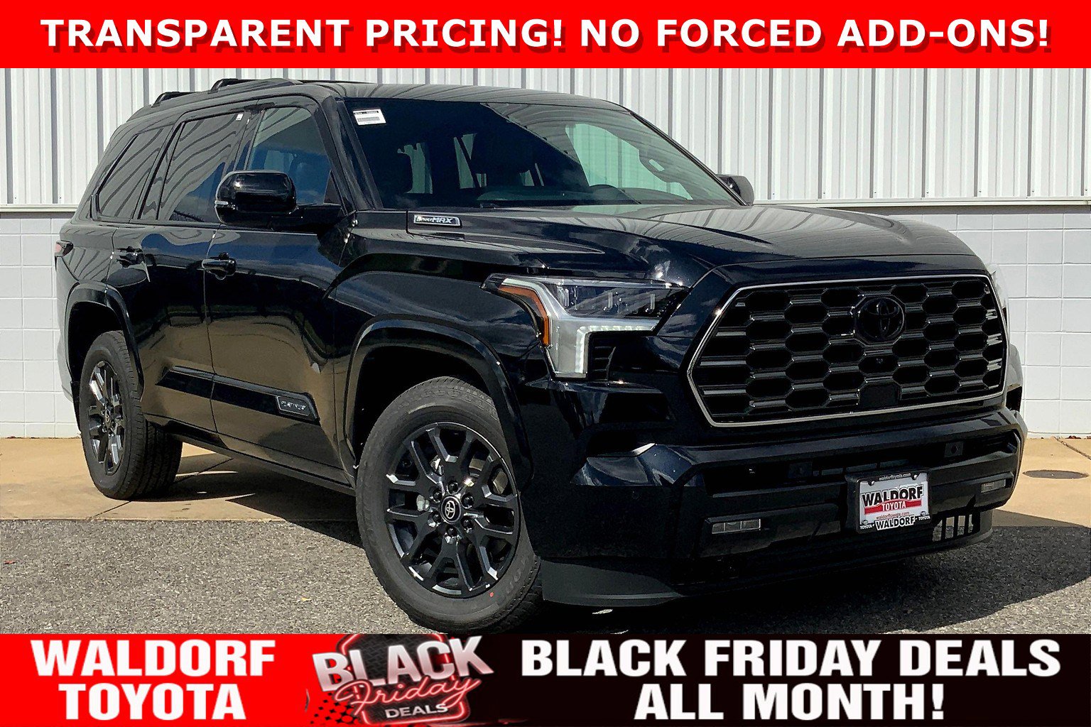 New 2026 Toyota Sequoia Platinum