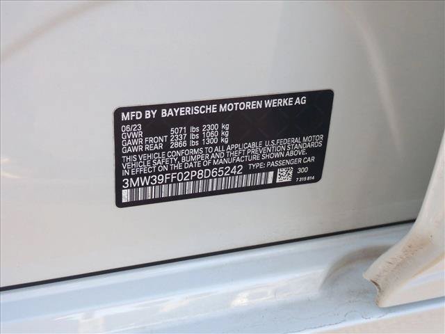 Certified 2023 BMW 330e w/ Driving Assistance Package RWD image 26