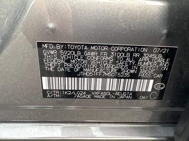 Used 2021 Lexus LS 500 w/ Interior Upgrade Package RWD image 7