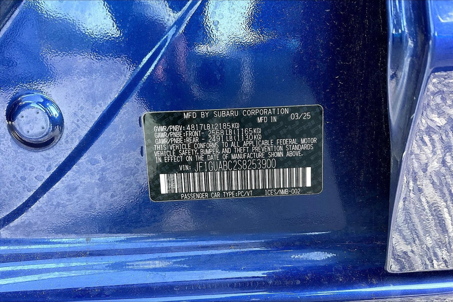 Certified 2025 Subaru Impreza 2.0i AWD/4WD image 32