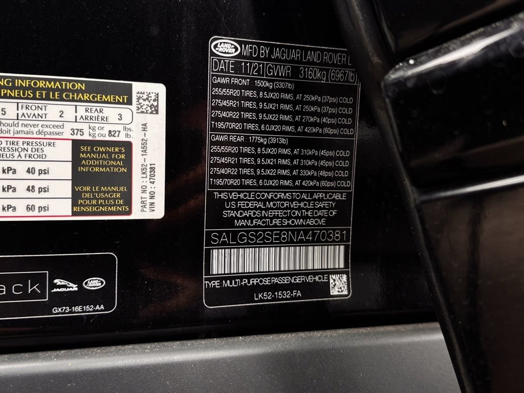 Used 2022 Land Rover Range Rover P525 Westminster Edition AWD/4WD image 28