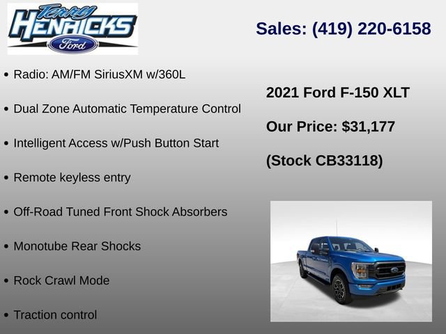 Used 2021 Ford F150 XLT w/ Equipment Group 302A High AWD/4WD image 37