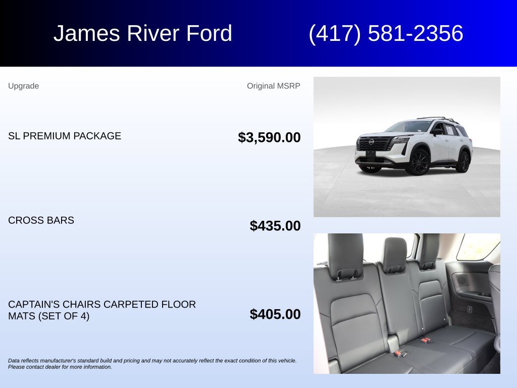 Used 2026 Nissan Pathfinder SL w/ SL Premium Package AWD/4WD image 5