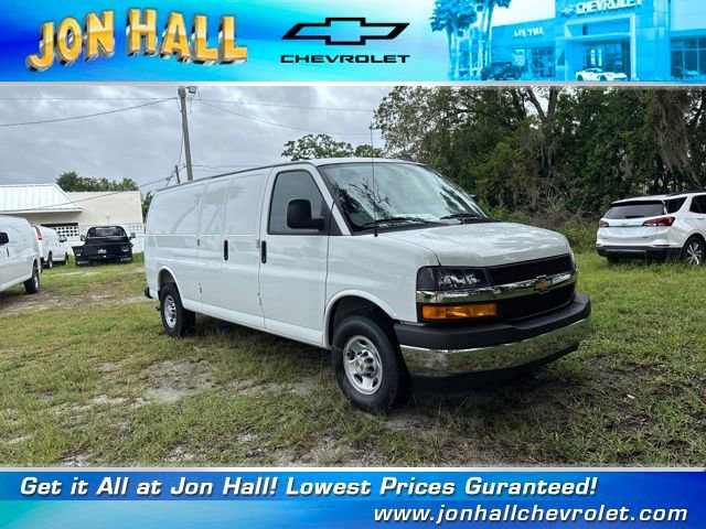 New 2025 Chevrolet Express 2500 Work Van 3D Extended Cargo Van w/ Driver Convenience Package RWD image 1