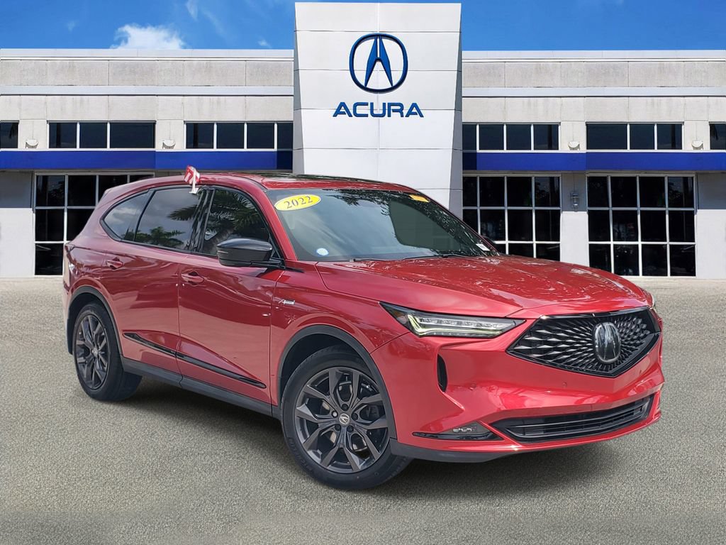 Certified 2022 Acura MDX A-Spec AWD/4WD image 1