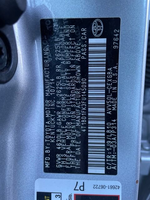 Used 2015 Toyota Camry XLE FWD image 34