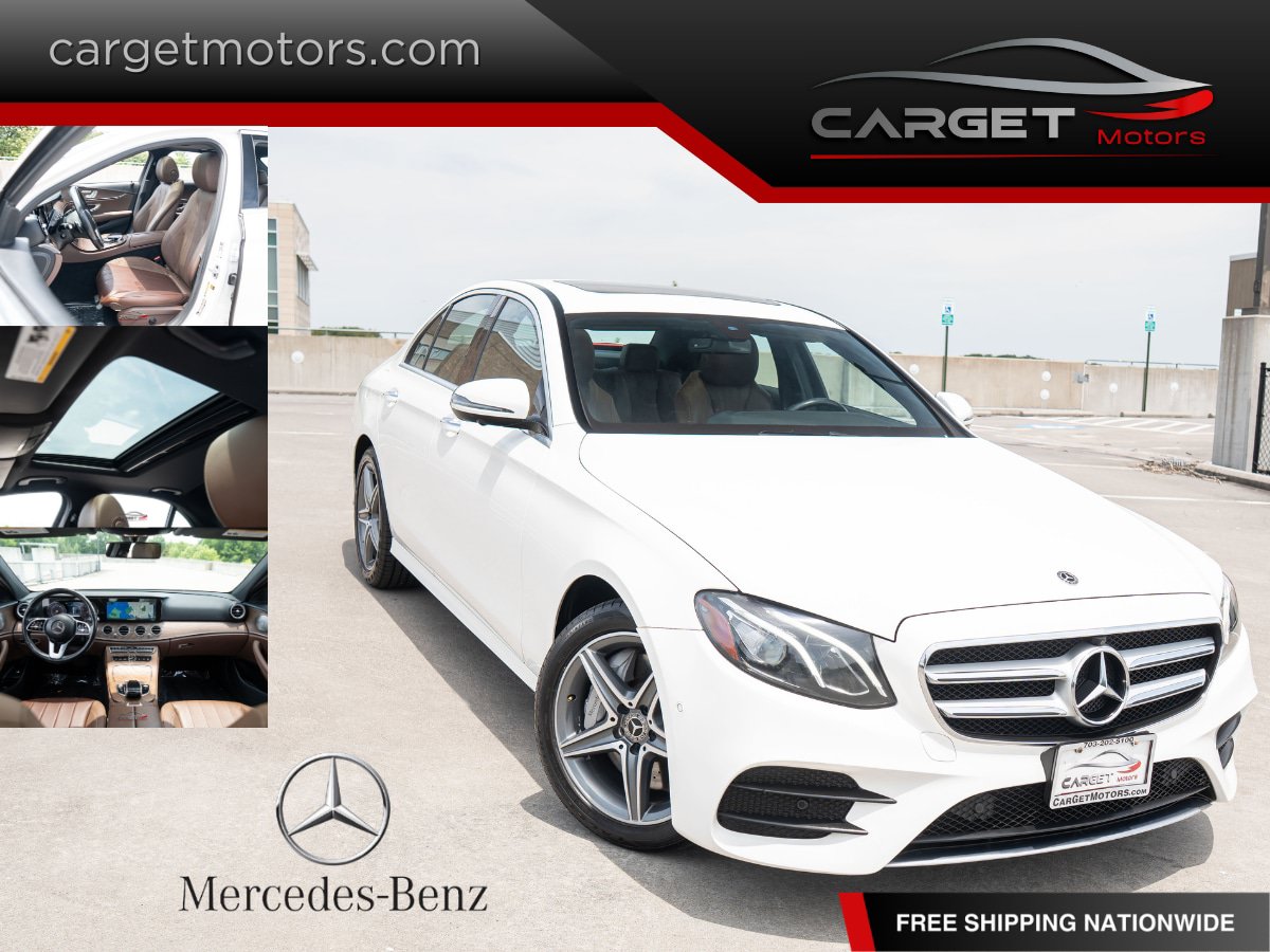 Used 2019 Mercedes-Benz E 450 4MATIC Sedan w/ Premium Package