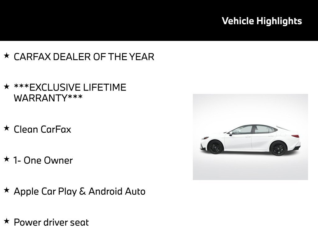 Used 2025 Toyota Camry SE FWD image 5