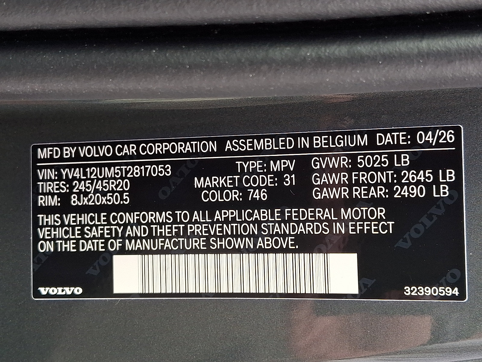 New 2026 Volvo XC40 B5 Ultra w/ Climate Package AWD/4WD image 13