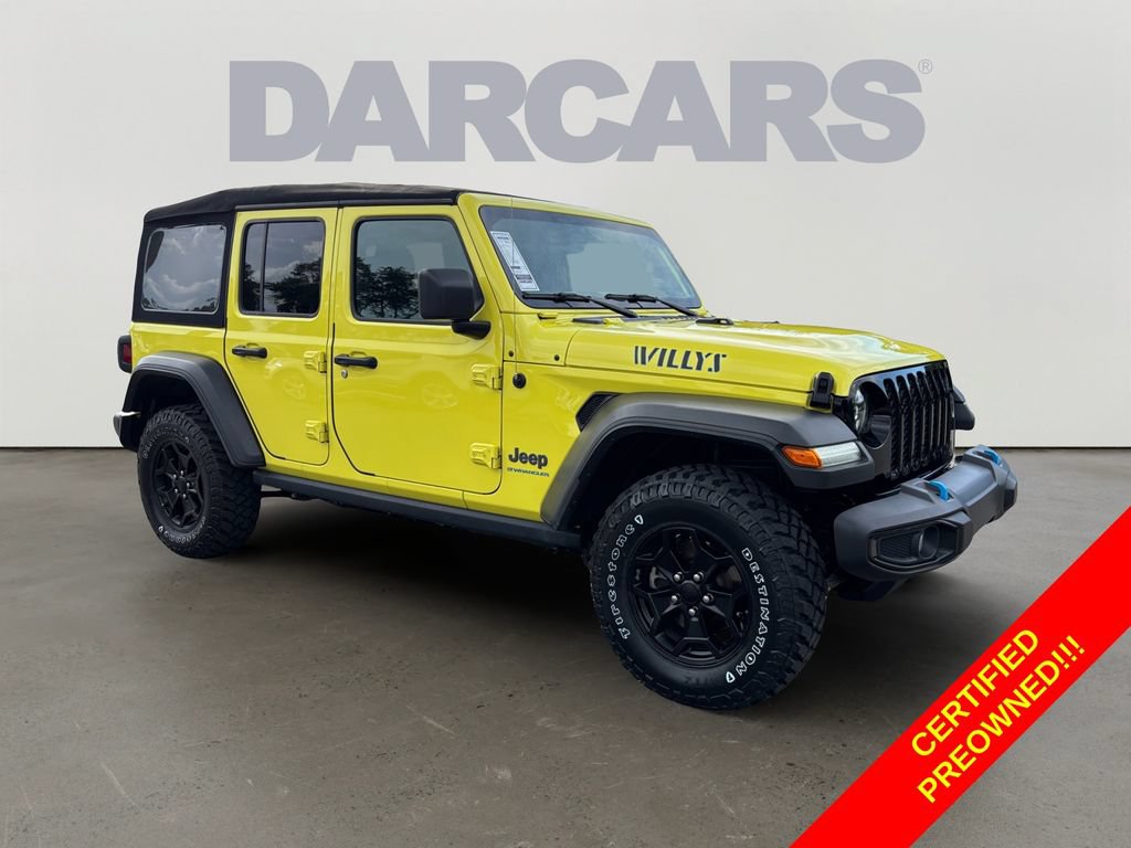 Used 2023 Jeep Wrangler Unlimited w/ Cold Weather Group AWD/4WD image 1