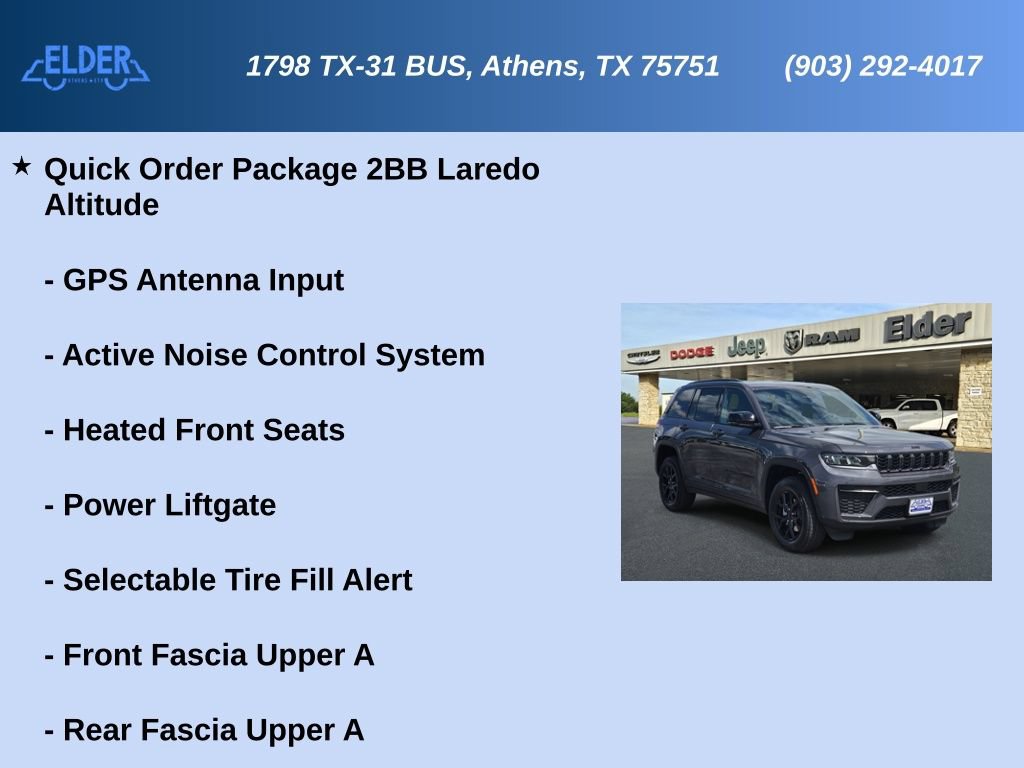 New 2026 Jeep Grand Cherokee Altitude RWD image 7
