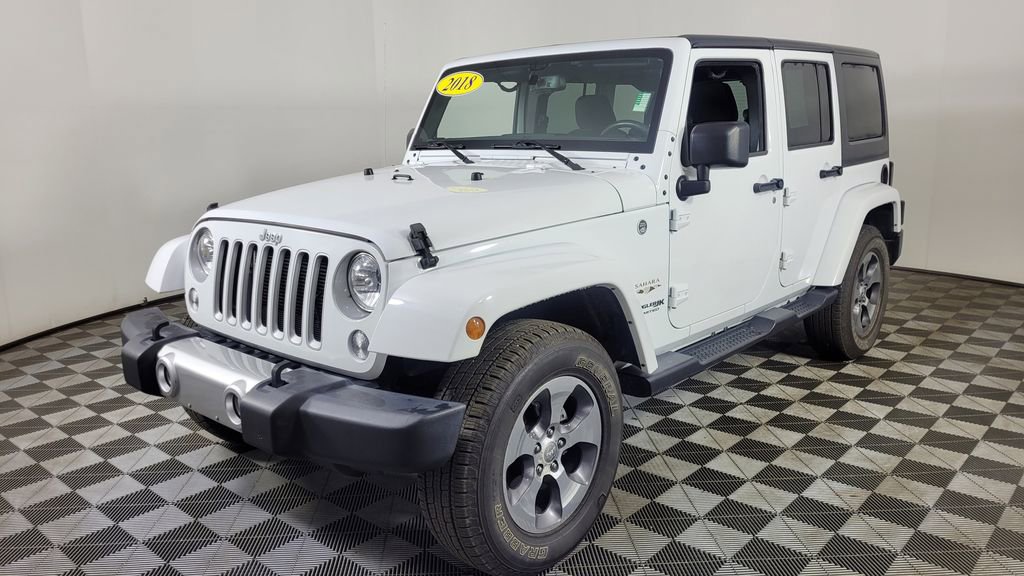 Used 2018 Jeep Wrangler Unlimited Sahara image 3