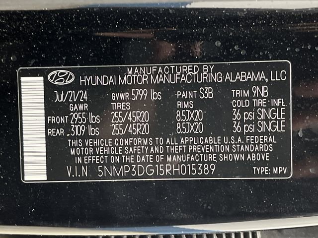 Used 2024 Hyundai Santa Fe Limited image 44