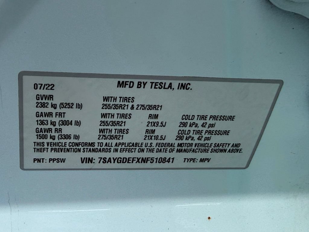 Used 2022 Tesla Model Y Performance AWD/4WD image 40