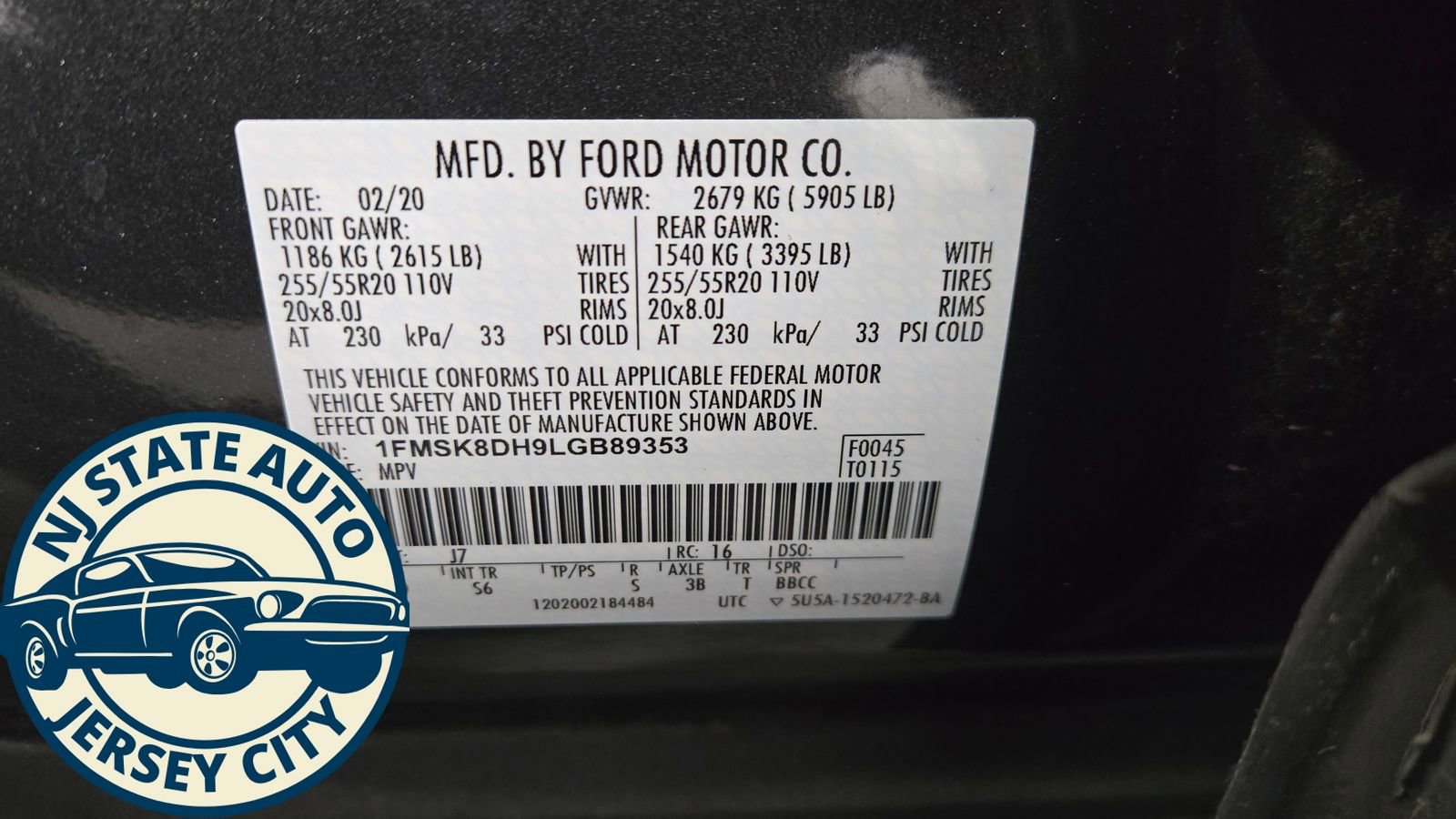 Used 2020 Ford Explorer XLT w/ Equipment Group 202A image 30