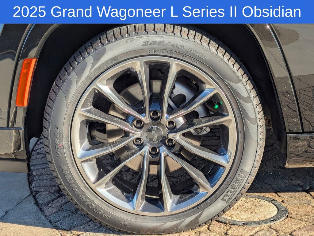 New 2025 Jeep Grand Wagoneer L Series II Obsidian w/ Quick Order Packagew 28T image 11