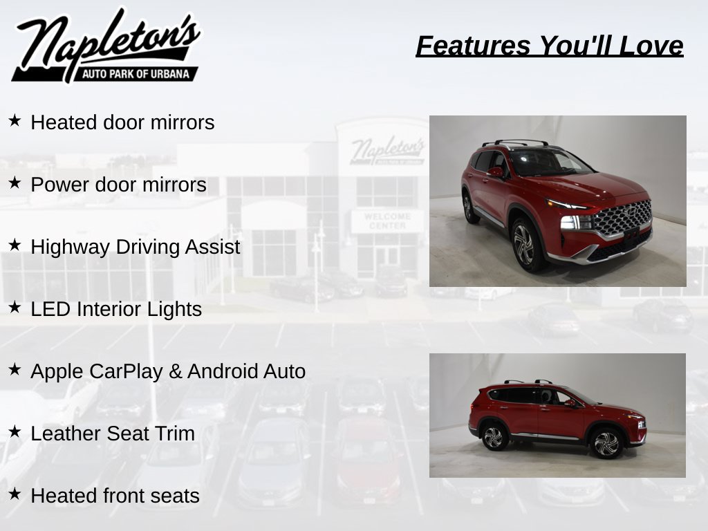 Used 2022 Hyundai Santa Fe SEL w/ Convenience + Premium Package AWD/4WD image 21