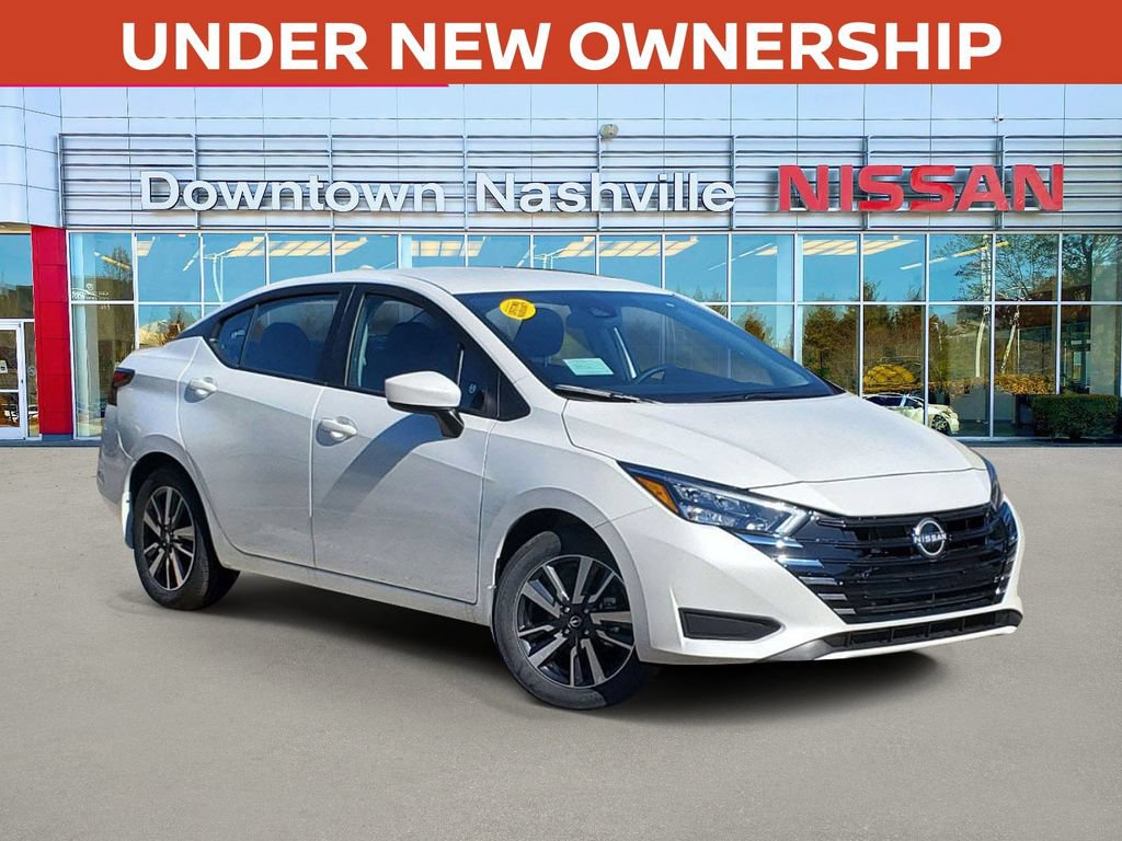 New 2025 Nissan Versa SV w/ Trunk Package FWD image 1