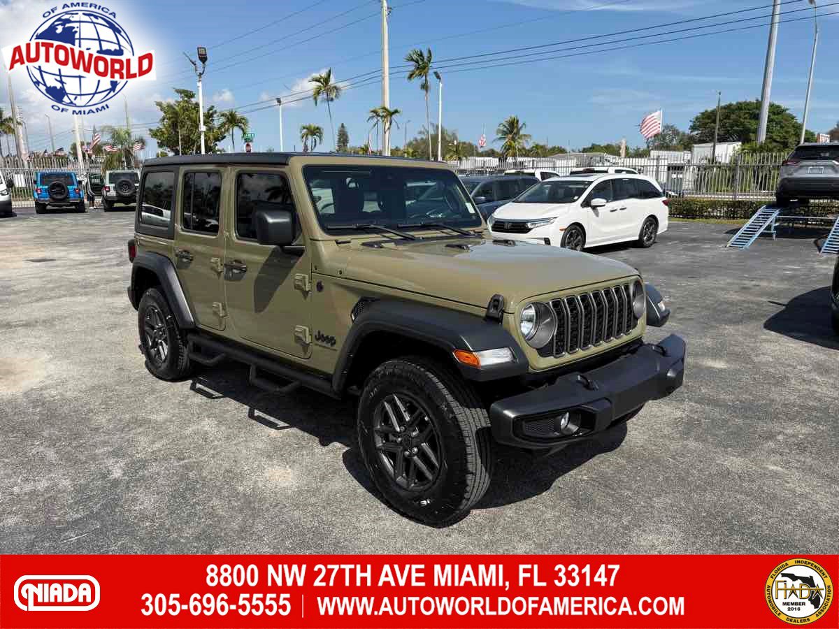 Used 2025 Jeep Wrangler Unlimited Sport